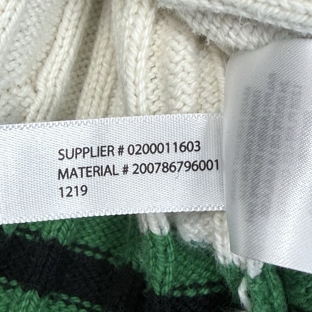 Lauren Ralph Lauren Cable Knit V Neck Sweater Womens M - Picture 3 of 11